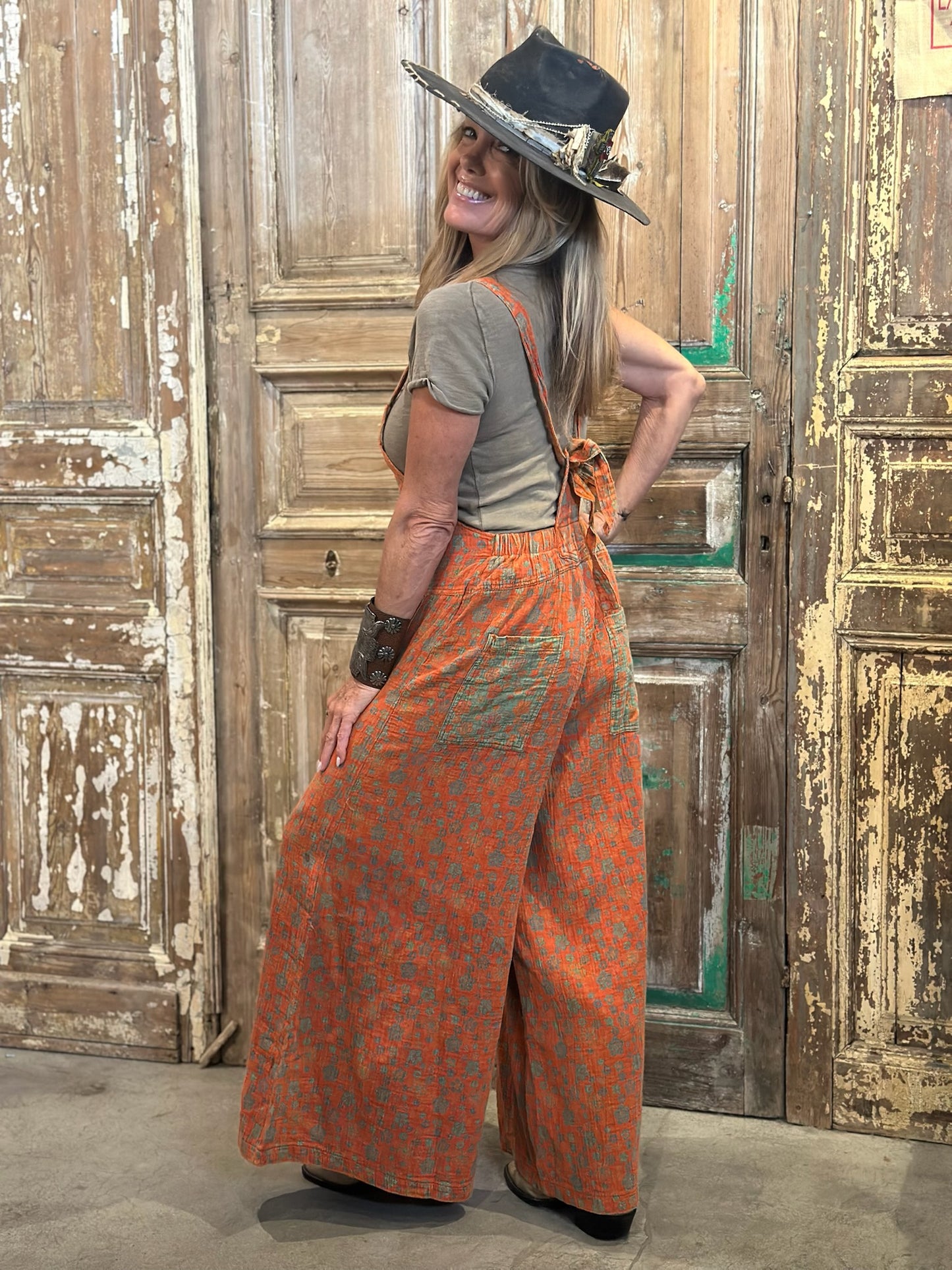 Happy Flower Overalls