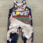 6-9m Up Cycled Overalls