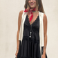 Suede Fringe Vest