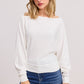 Lux Boatneck Sweater