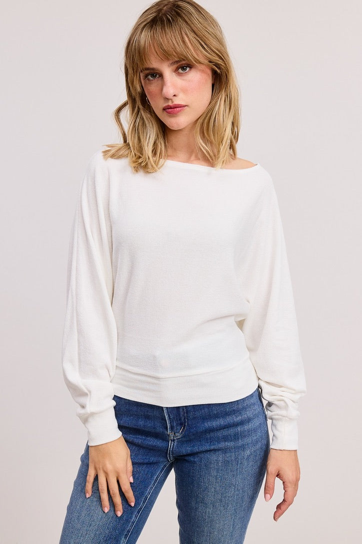 Lux Boatneck Sweater
