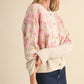 Pink Flower Cardi