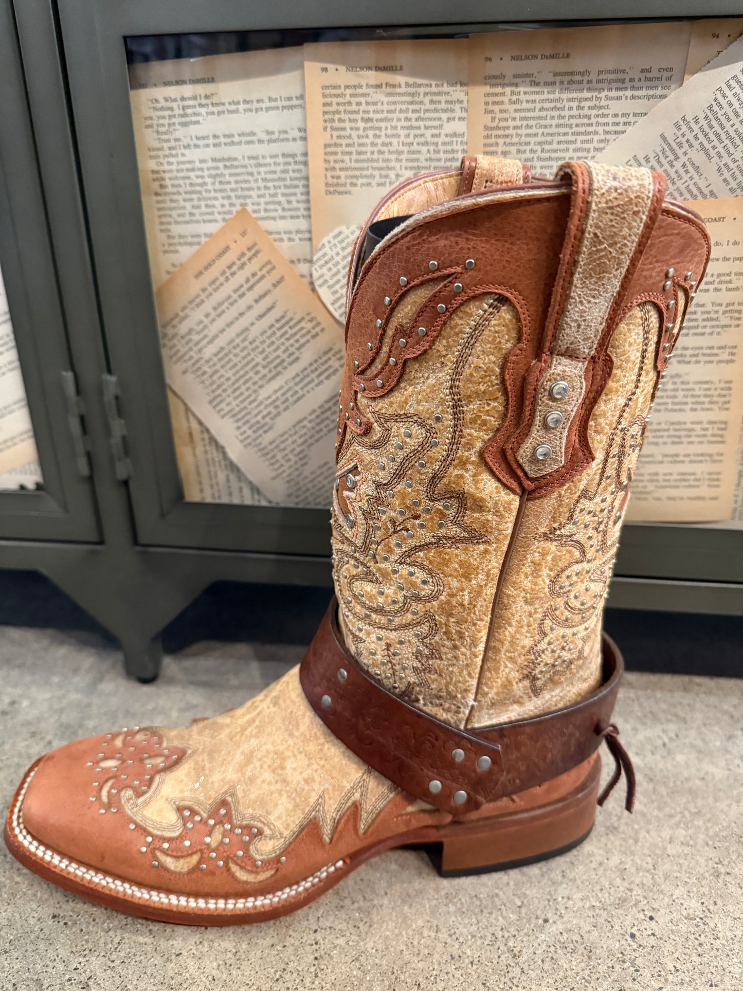 Large Up Cycled Boot Cuff