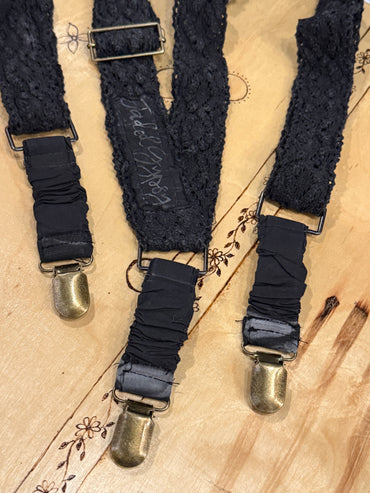 Lace Gypsy Suspenders