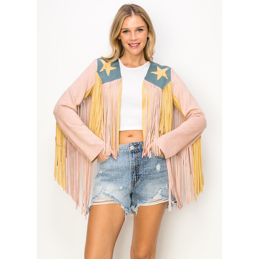 Stars Fringe Jacket