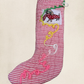 Striped Dog Mini Stocking