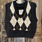 Argyle Vest
