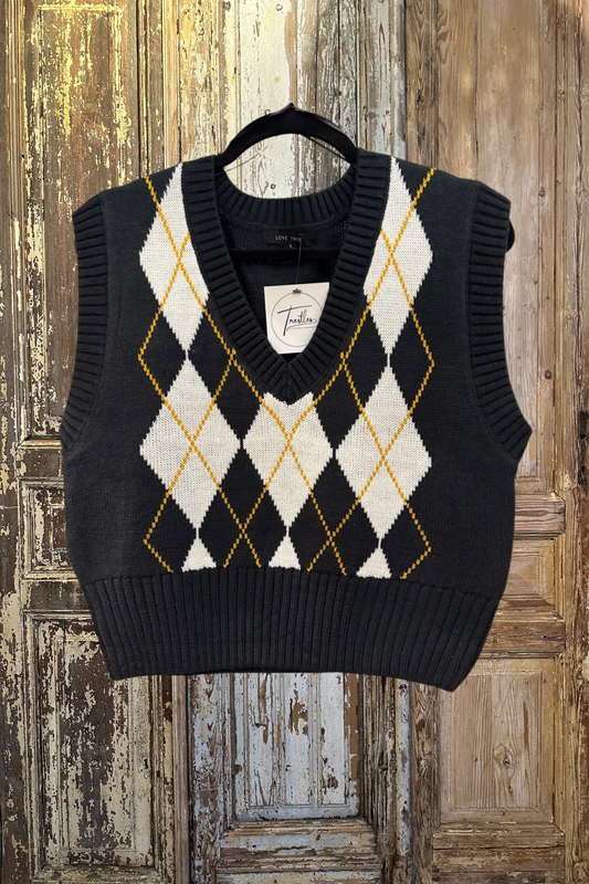 Argyle Vest