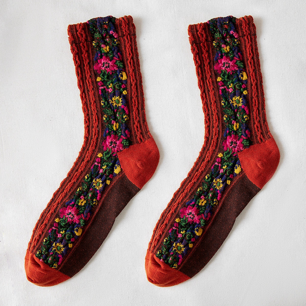 Vintage Floral Socks