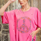Distressed Peace Tee