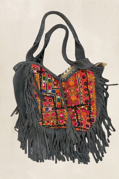 Boho Fringe Tote