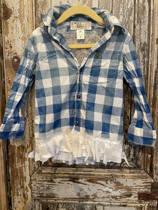 3T Free People Back Shirt