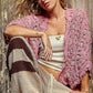Chenille Batwing Cardi