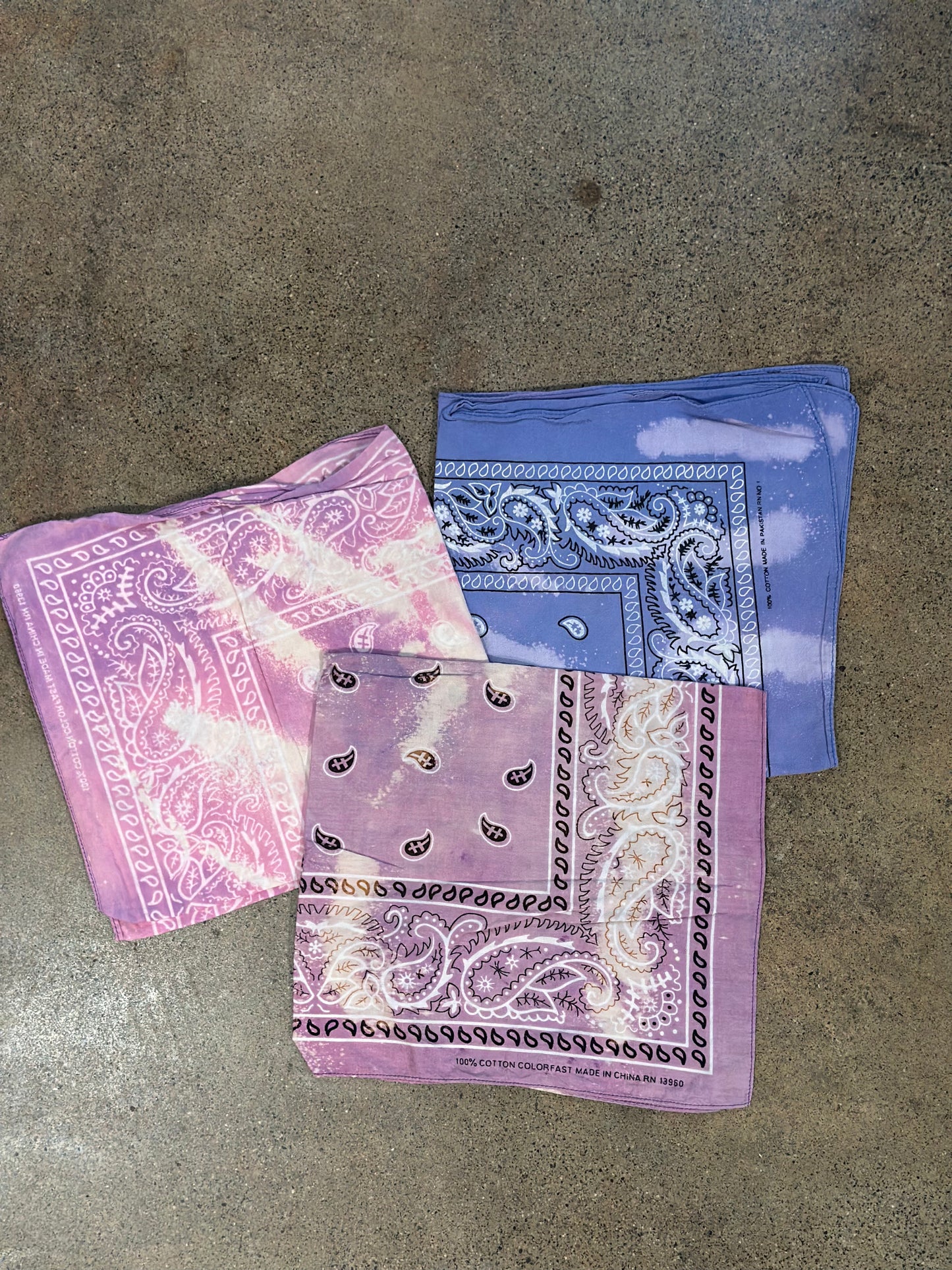 Bleached Bandanas