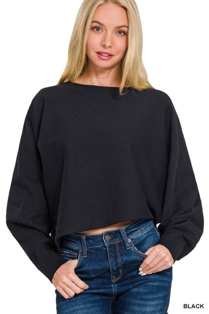 Asymmetric Sweater-9875