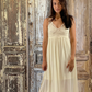 Ivory Melina Lace Dress-Maxi