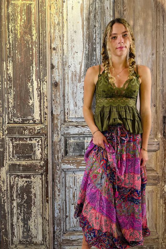 Dusty Olive Melina Top