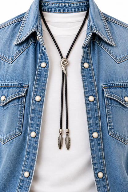 Feather Bollo Ties