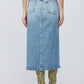 Destroyed Denim Maxi