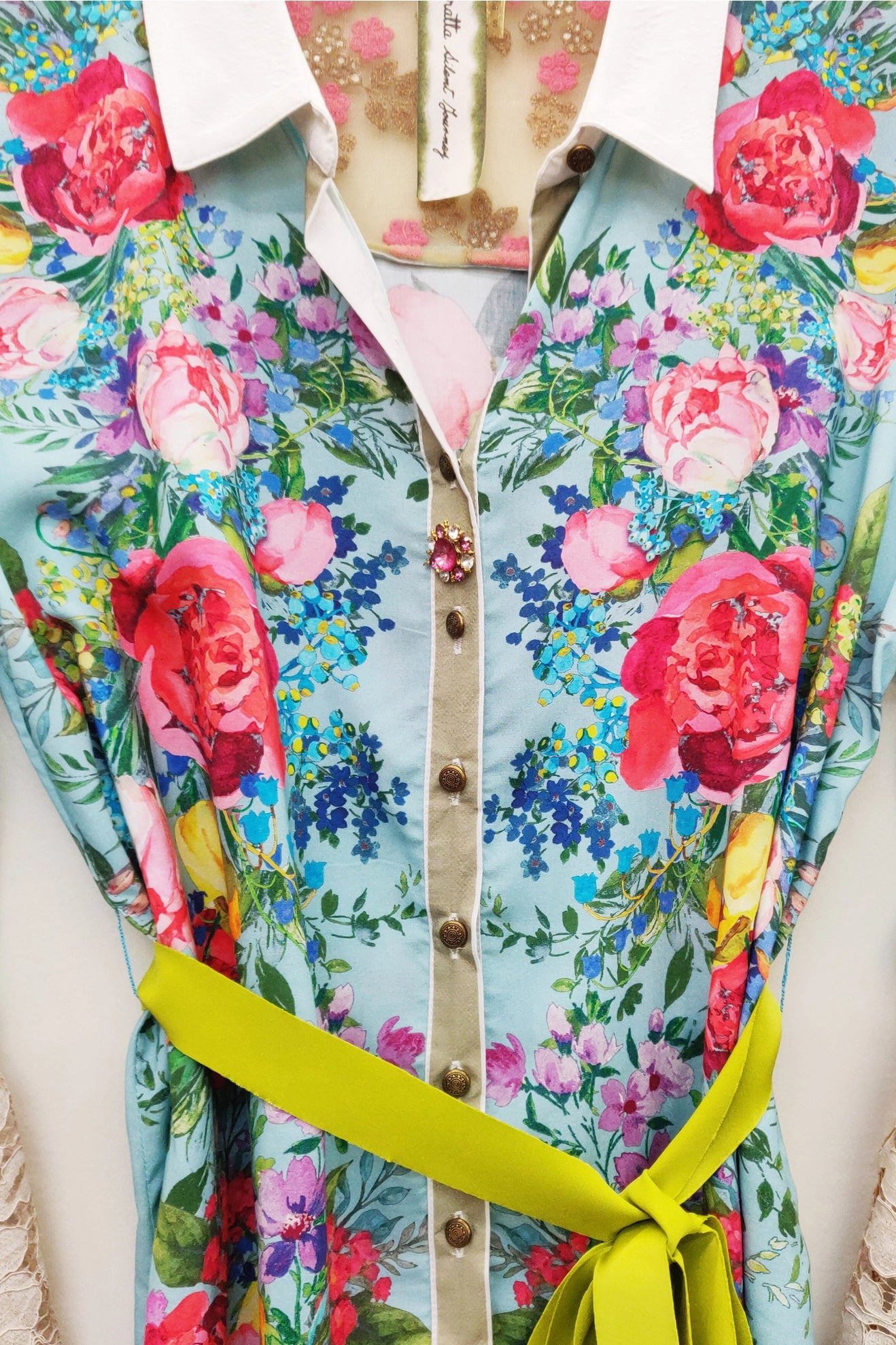 Roma Lace Touch Shirt