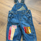 3-6m Up Cycled Overalls