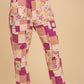 Pink Patched Pants