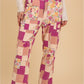 Pink Patched Pants