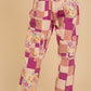 Pink Patched Pants