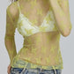 Sheer Lace Top-9967