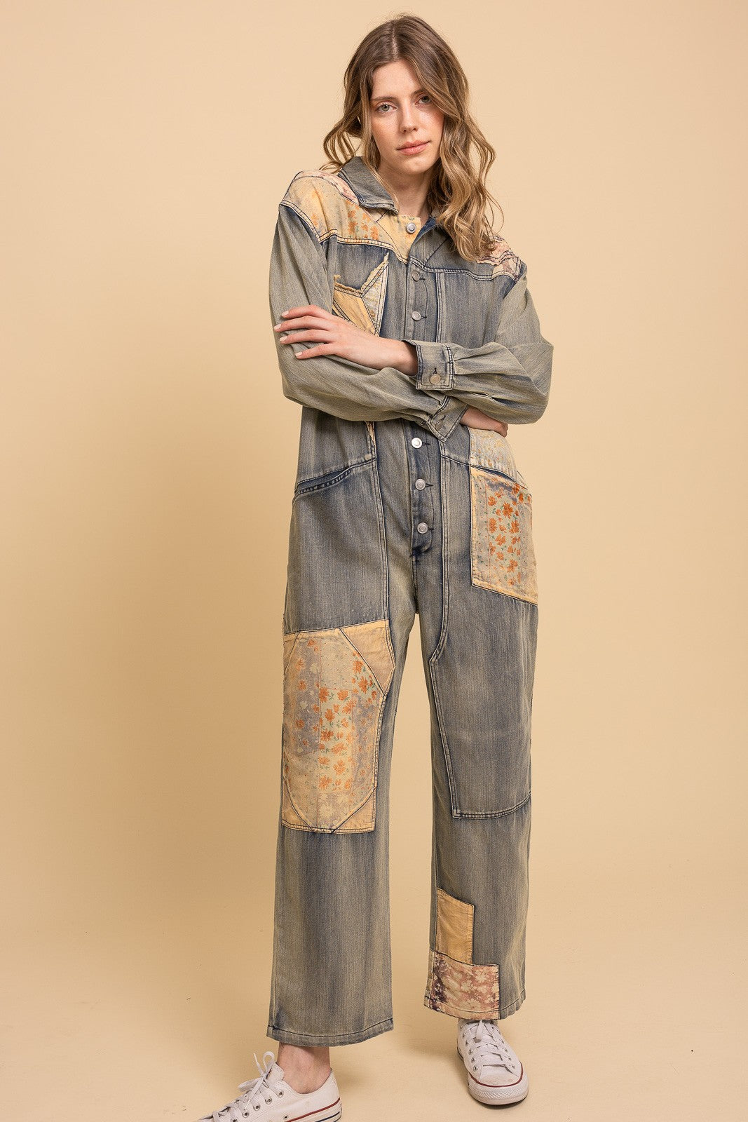 Utility Patched Jumpsuit