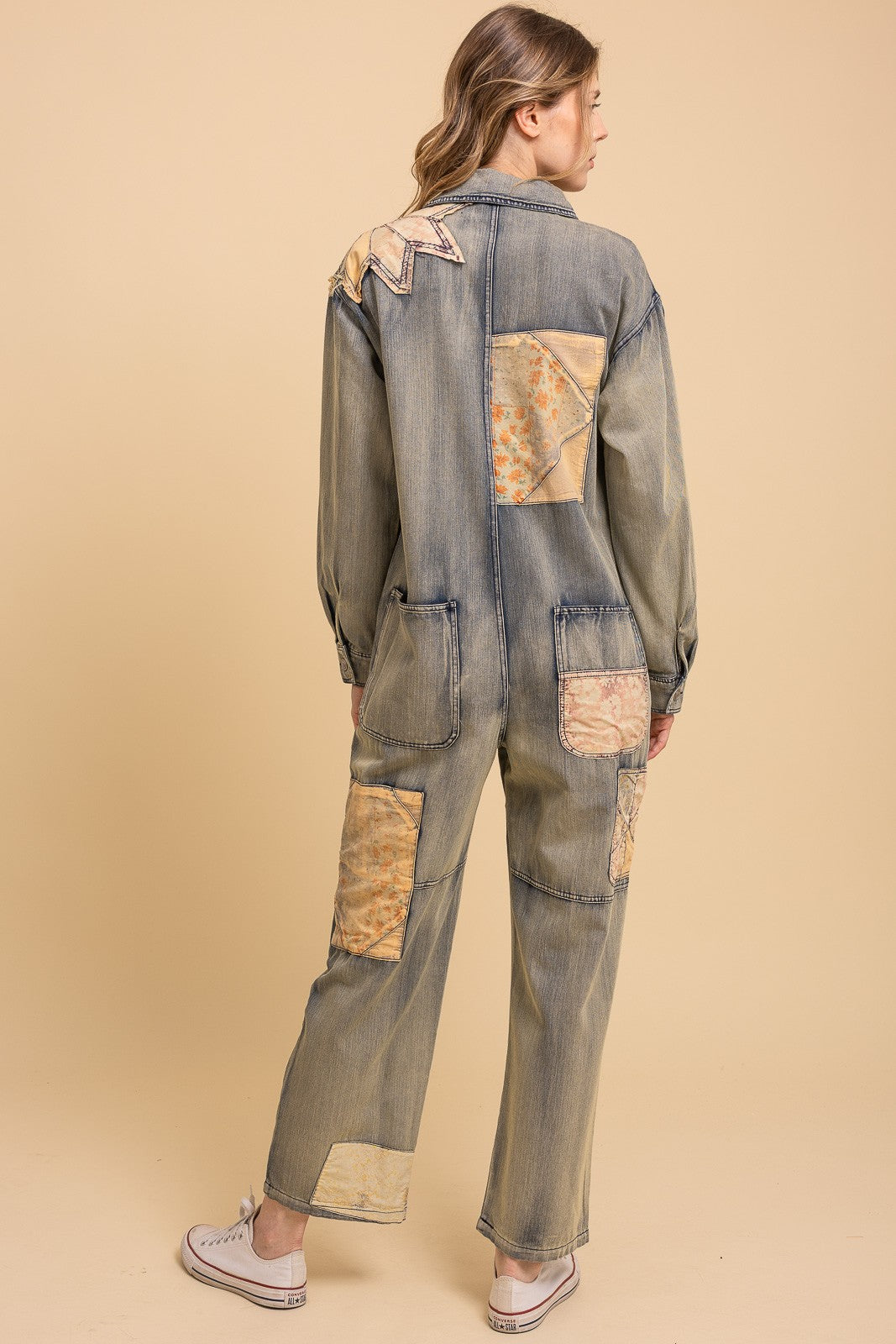 Utility Patched Jumpsuit