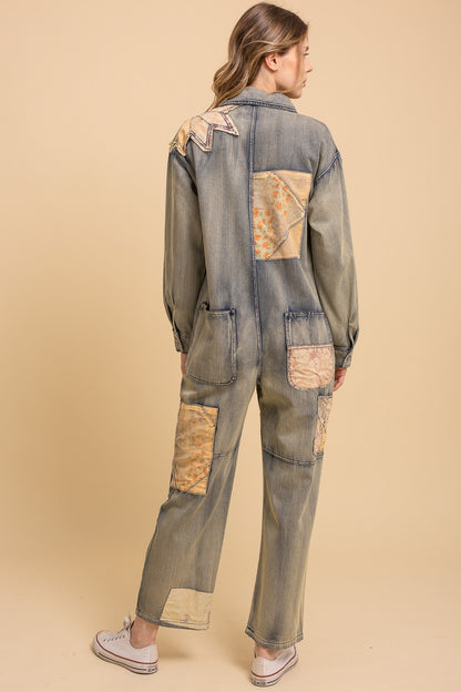 Utility Patched Jumpsuit