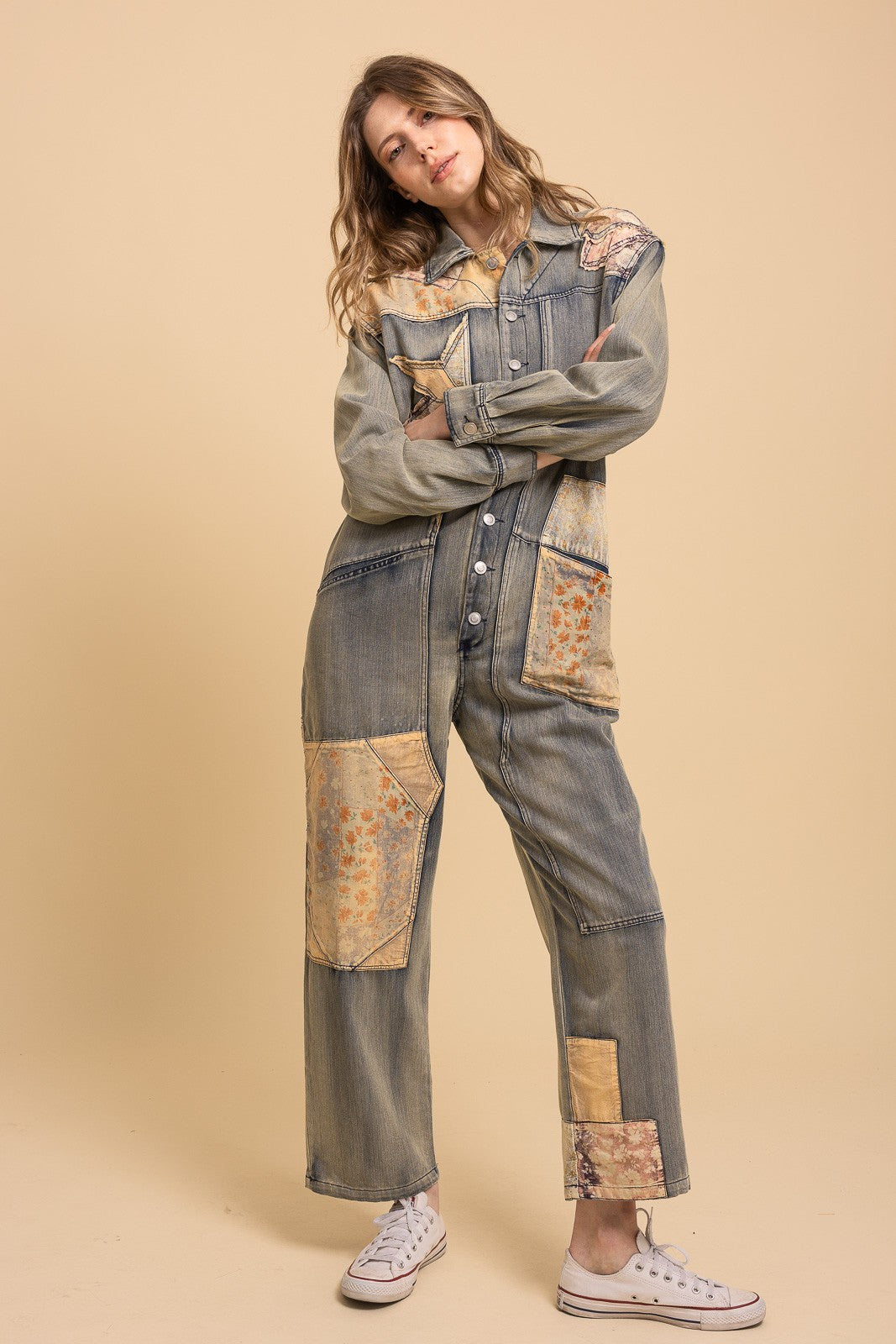 Utility Patched Jumpsuit