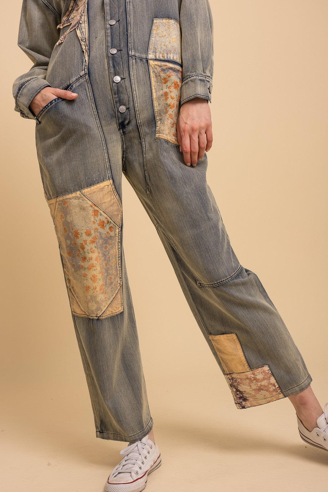 Utility Patched Jumpsuit