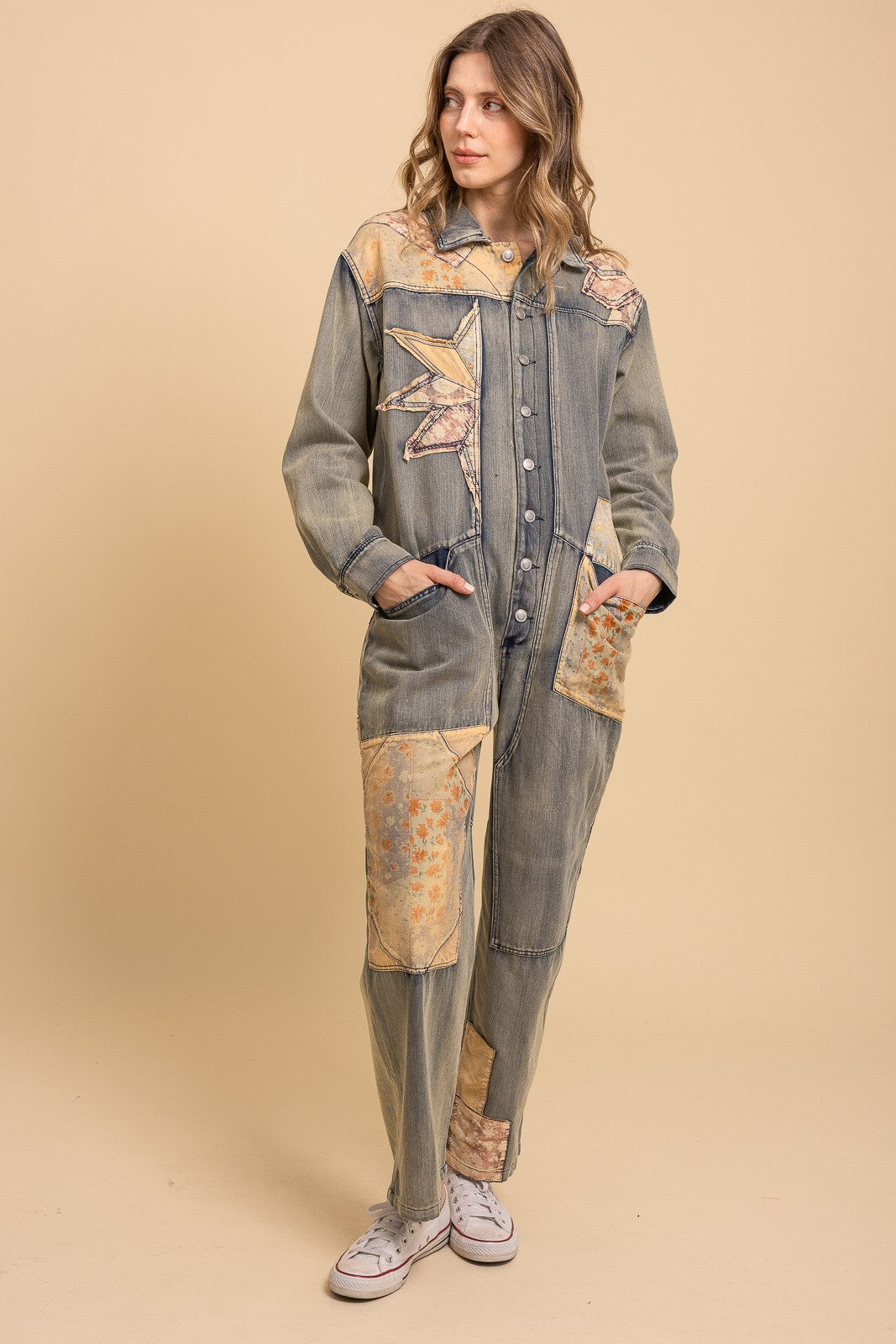 Utility Patched Jumpsuit