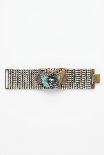 All Bling Mesh Bracelet