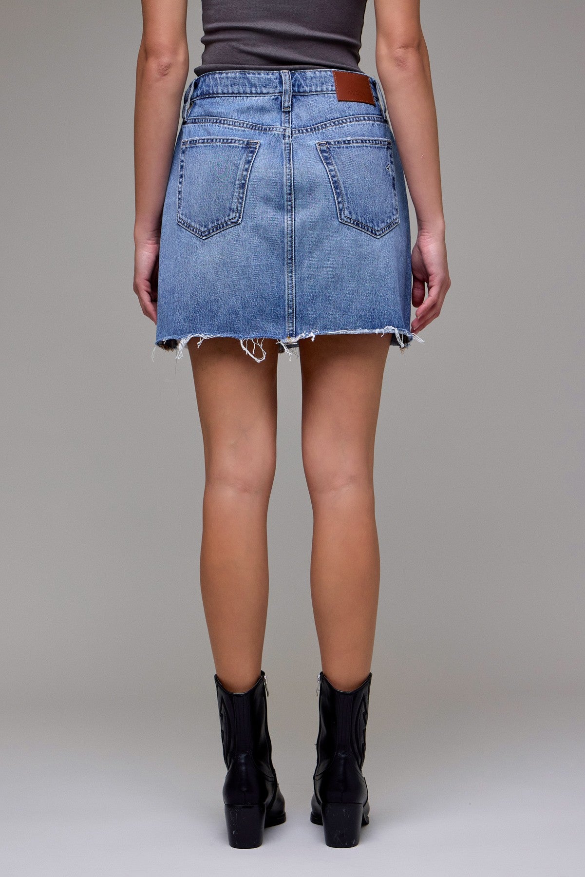Denim Mini Skirt