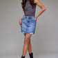 Denim Mini Skirt