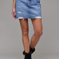 Denim Mini Skirt