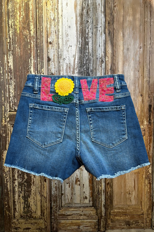Size Large Love Shorts