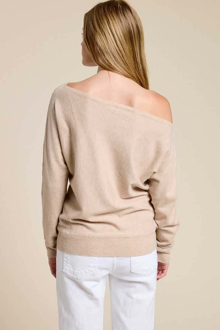 Lux Boatneck Sweater