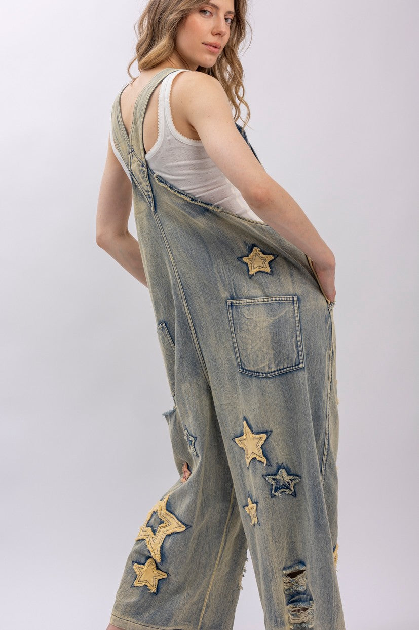 Star & Peace Overalls