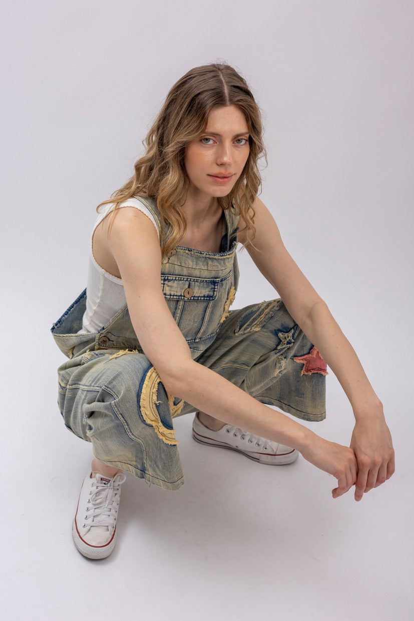 Star & Peace Overalls