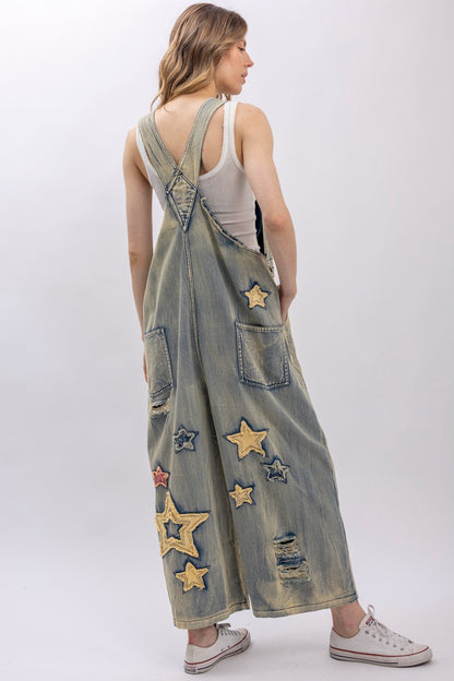 Star & Peace Overalls
