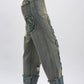 Distressed Peace Patch Jeans
