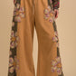 Flower Patch Knit Pants