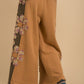 Flower Patch Knit Pants