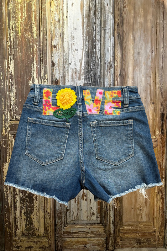 Size Large Love Shorts