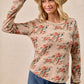 Floral Thumb Hole Thermal