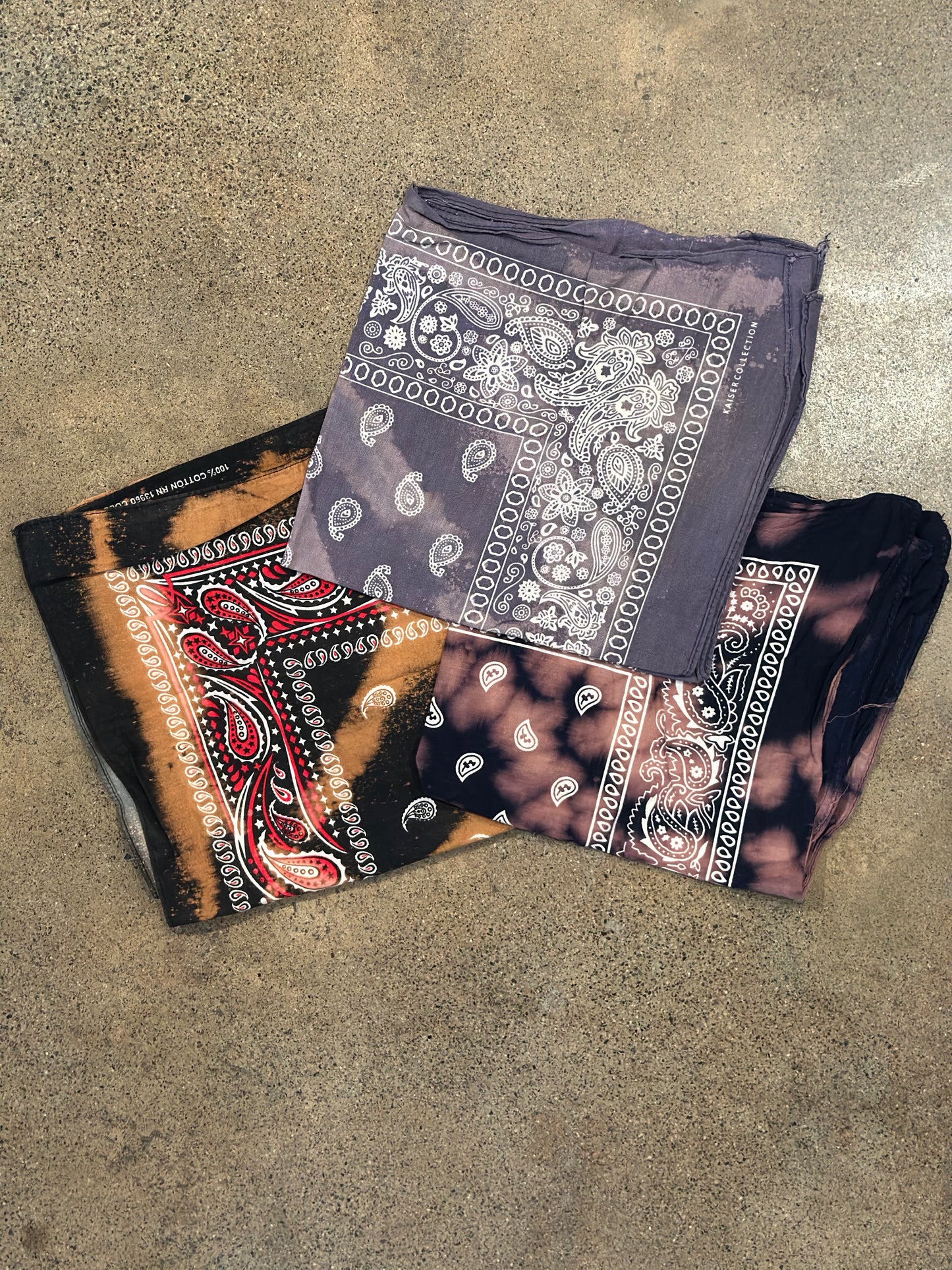 Bleached Bandanas